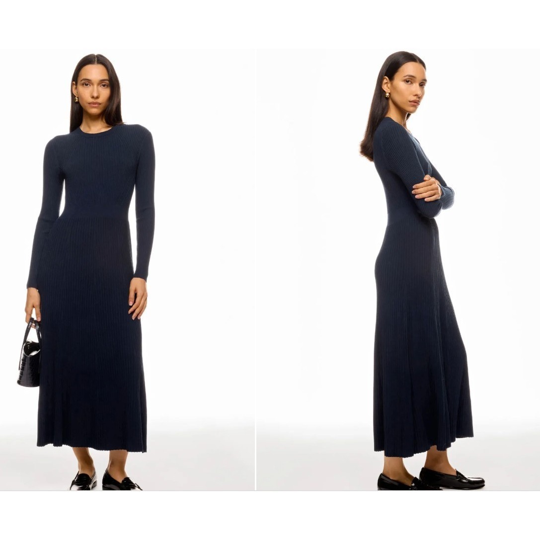 Ann Mashburn Addie Ribbed Knit Dress
